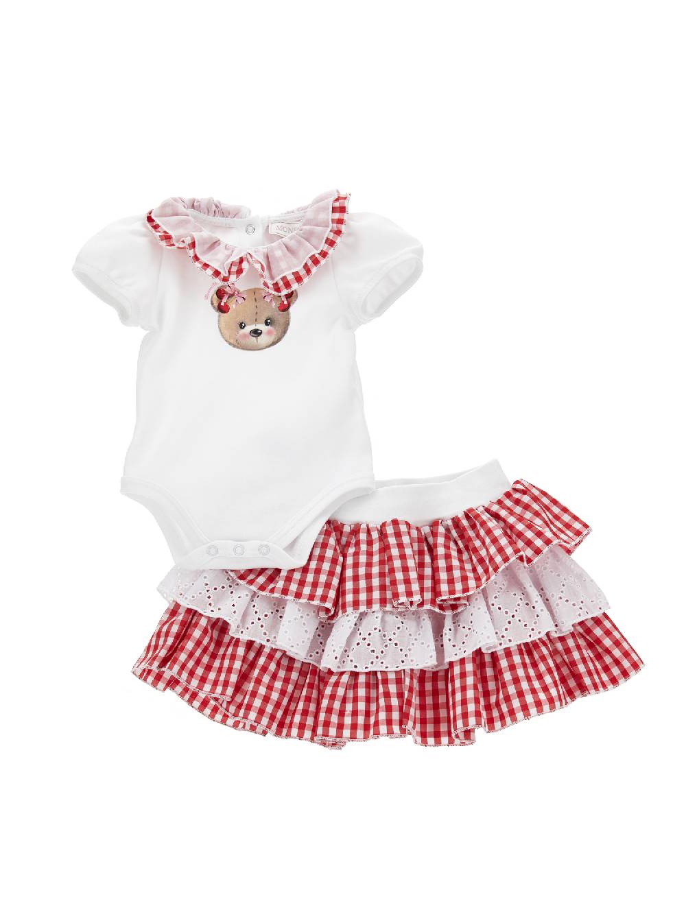 Monnalisa Completo due pezzi vichy Black Friday