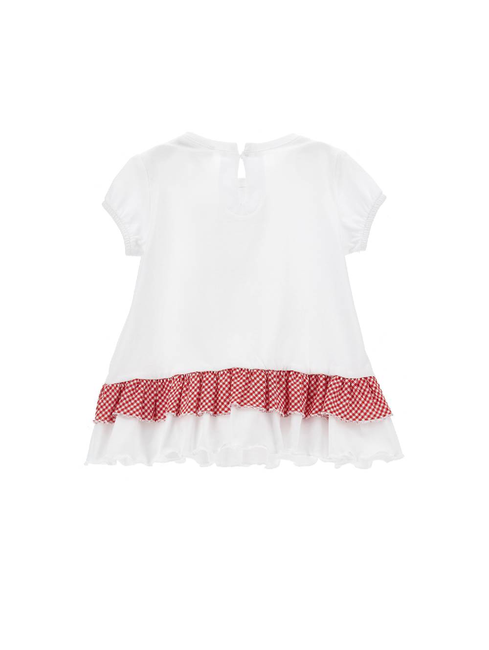 Monnalisa T-shirt jersey cotone con balza Lightning offer