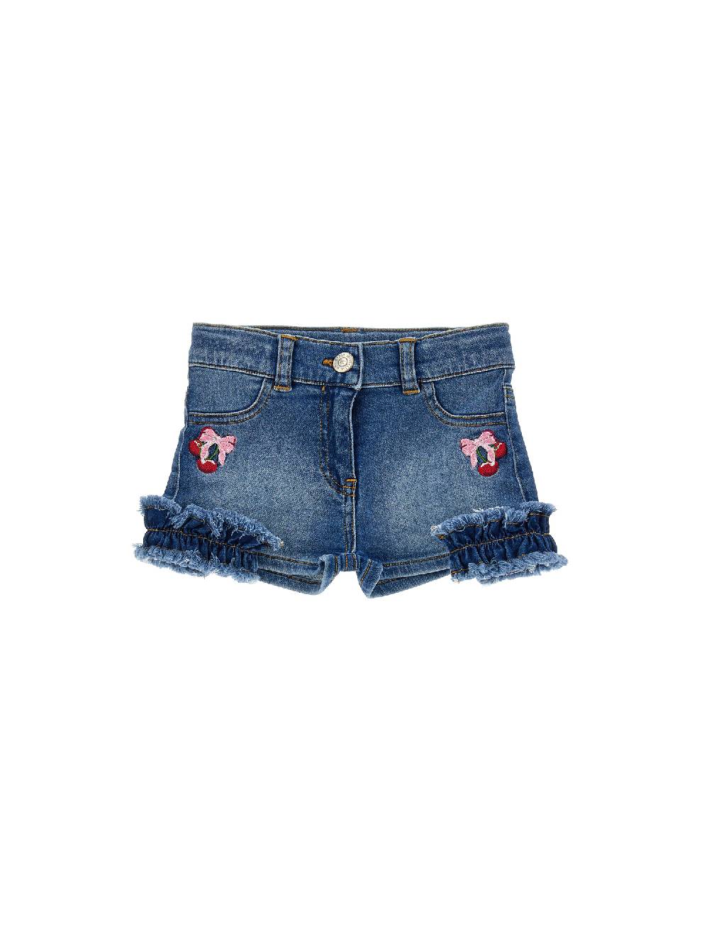 Monnalisa Shorts denim ricamati Bestseller