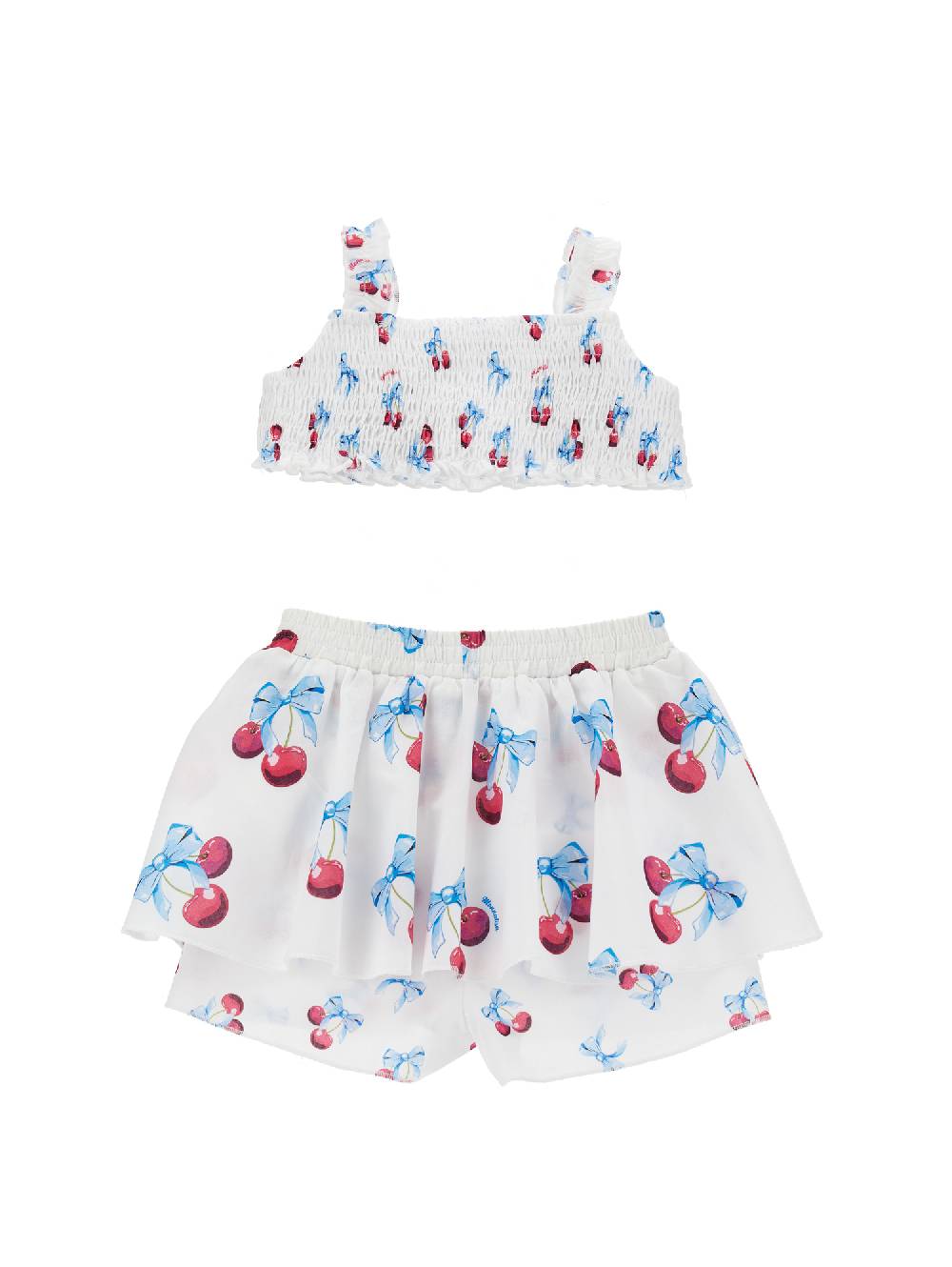 Monnalisa Completo mare ciliegie Super Saving Price