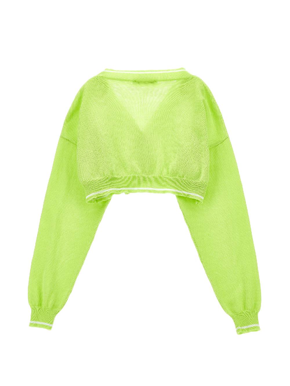 Monnalisa Cardigan corto in maglia Discount Store per i nuovi prodotti
