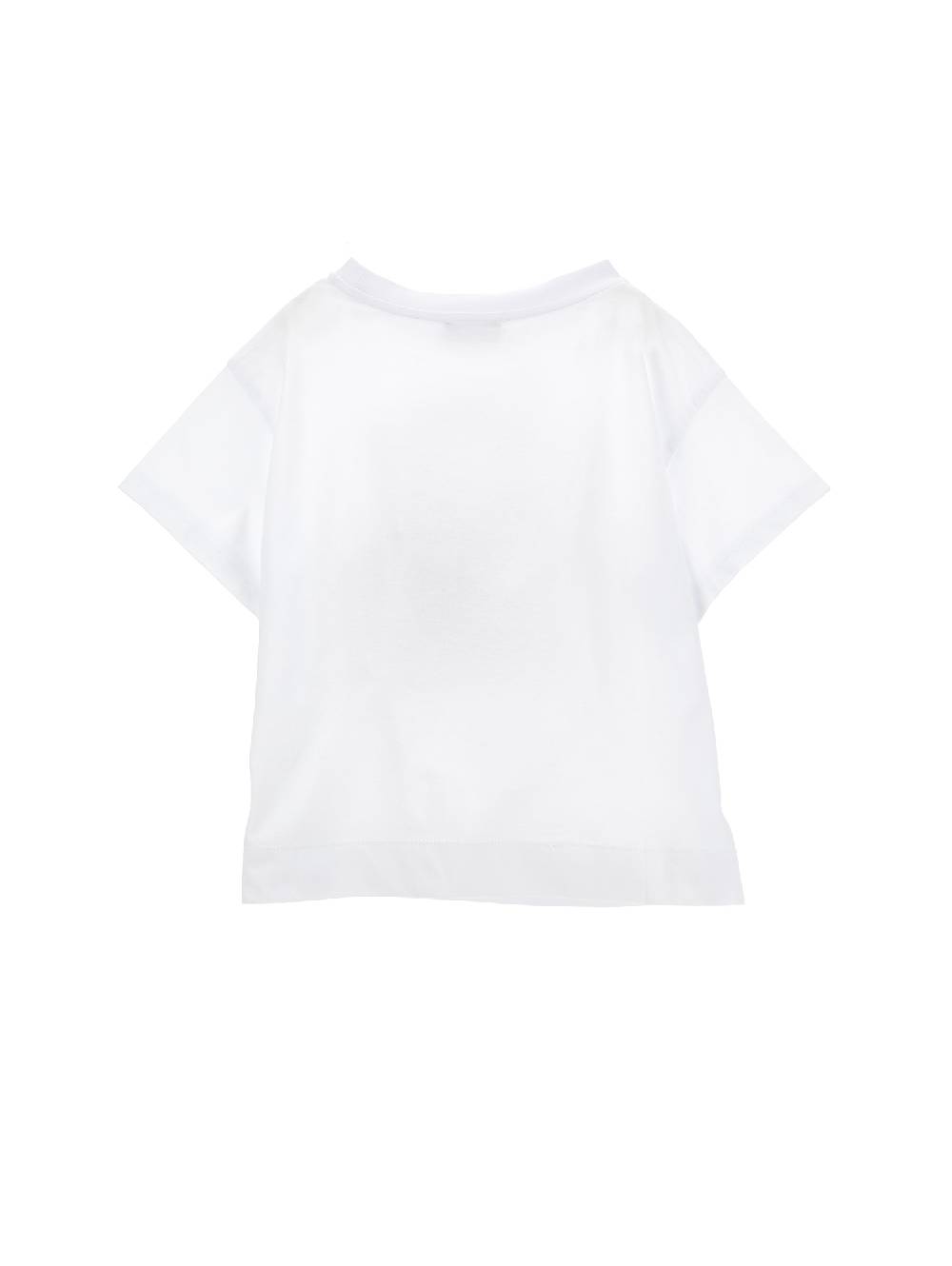 Monnalisa T-shirt jersey con strass Acquista Ora