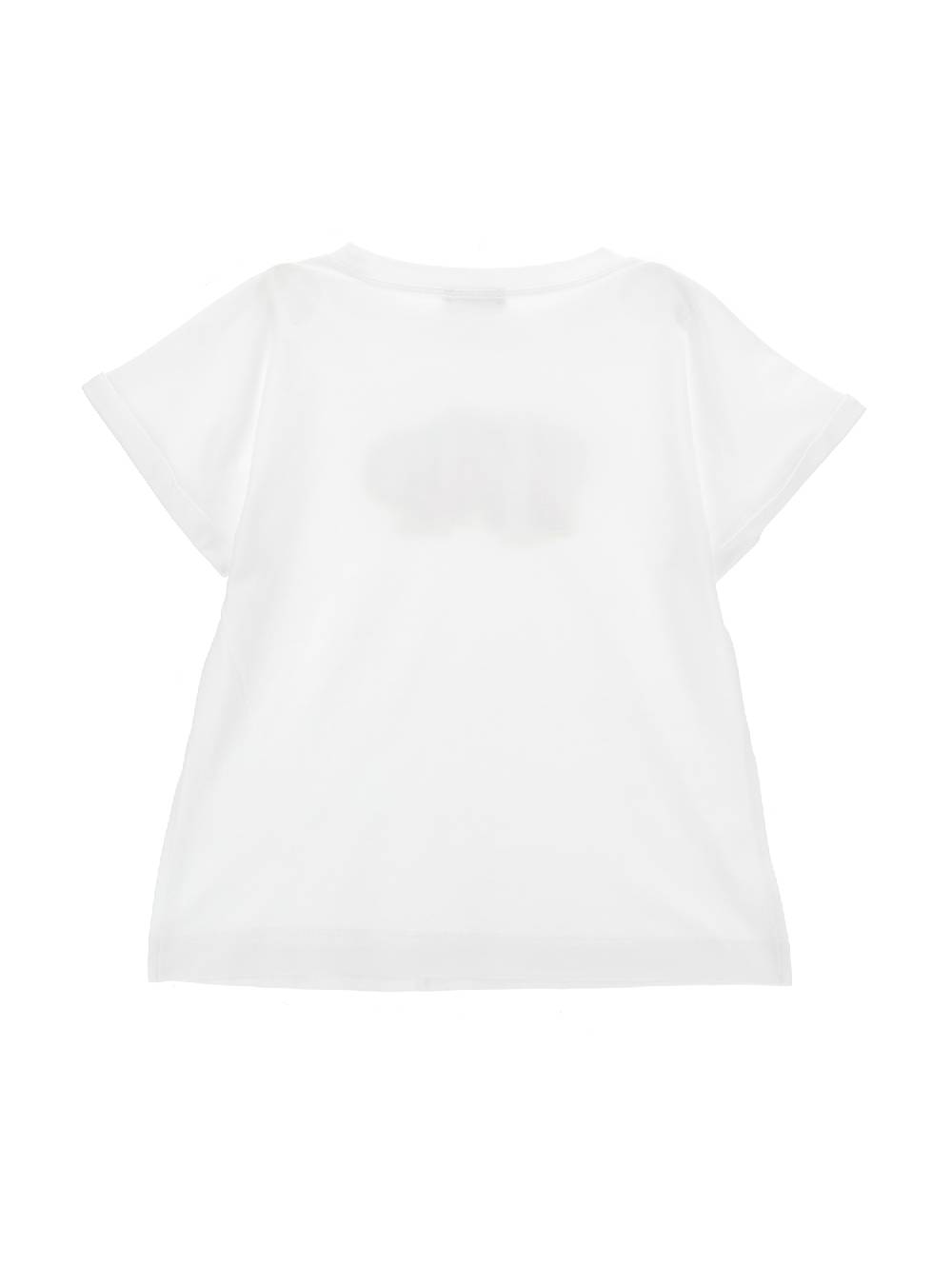 Monnalisa T-shirt jersey microborchiette Saldi Di Fabbrica
