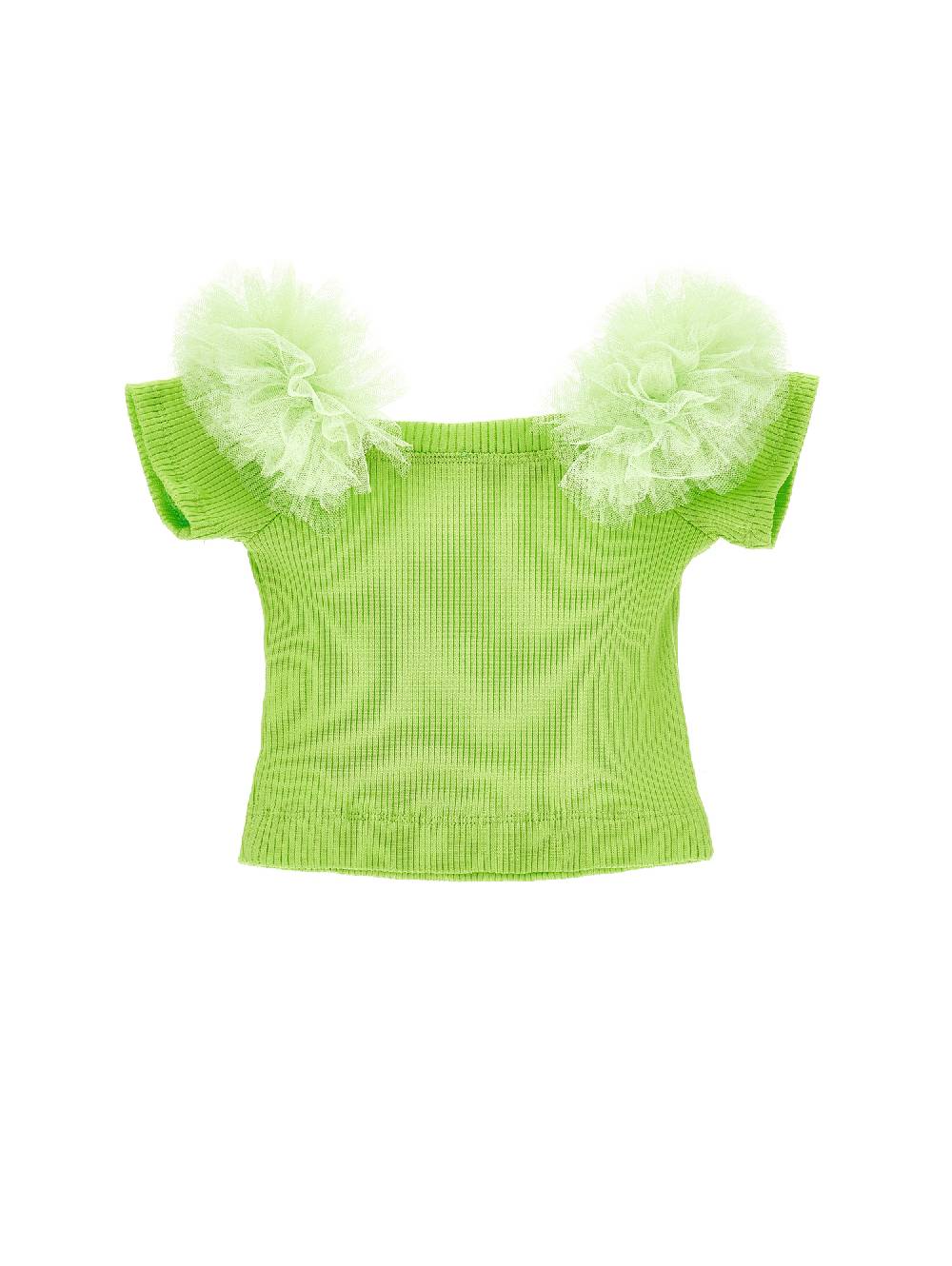Monnalisa Top viscosa tulle In Saldo