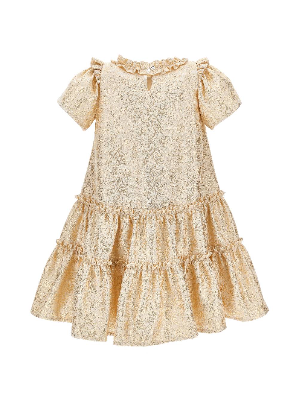 Monnalisa Abito broccato lurex Spedizione gratuita