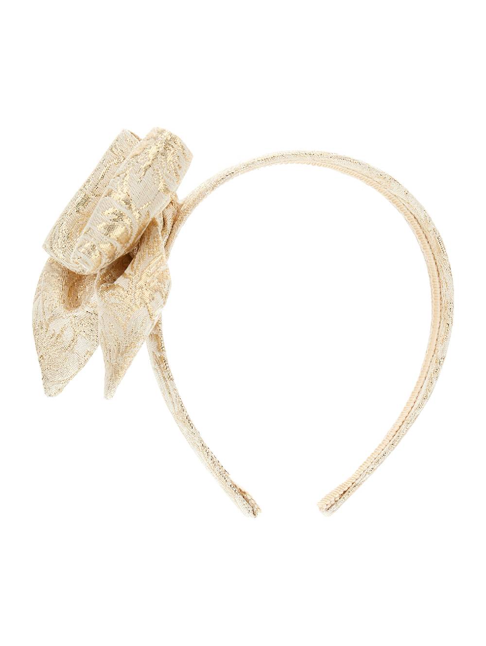 Monnalisa Cerchietto broccato lurex Prezzo di fabbrica