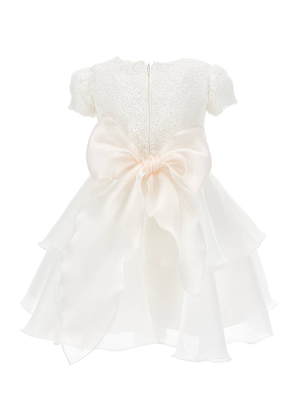 Monnalisa Abito macramé e tulle Flash Sale