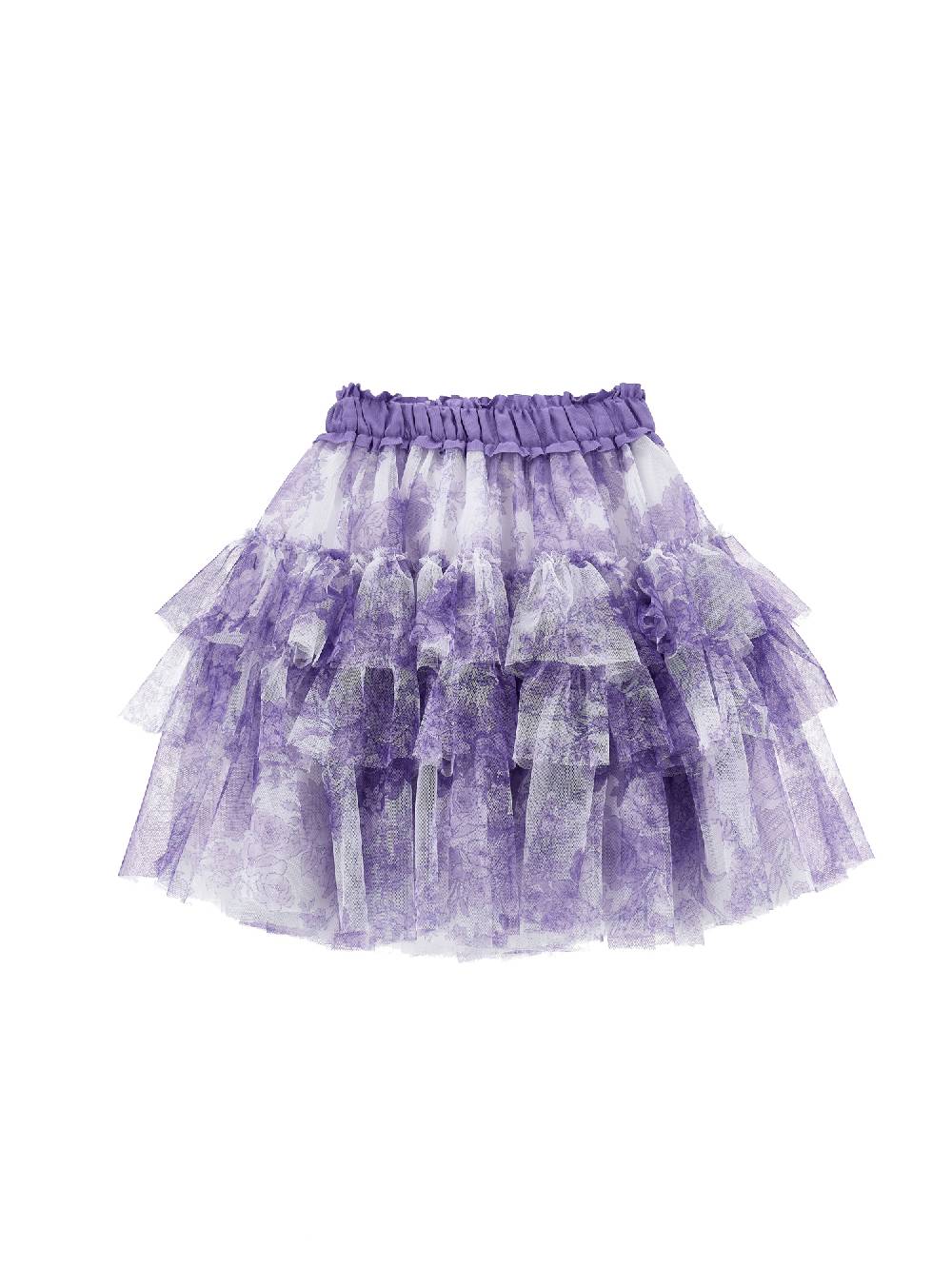 Monnalisa Gonna tulle stampato Offerta Pasqua
