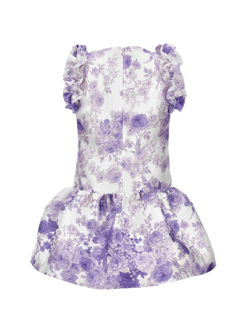 Monnalisa Abito mikado ramage Online Outlet