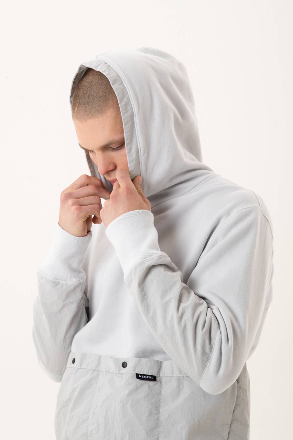 NemeN NMN_E23136F_216 [ICON MULTIPOCKET HOODY] Moda