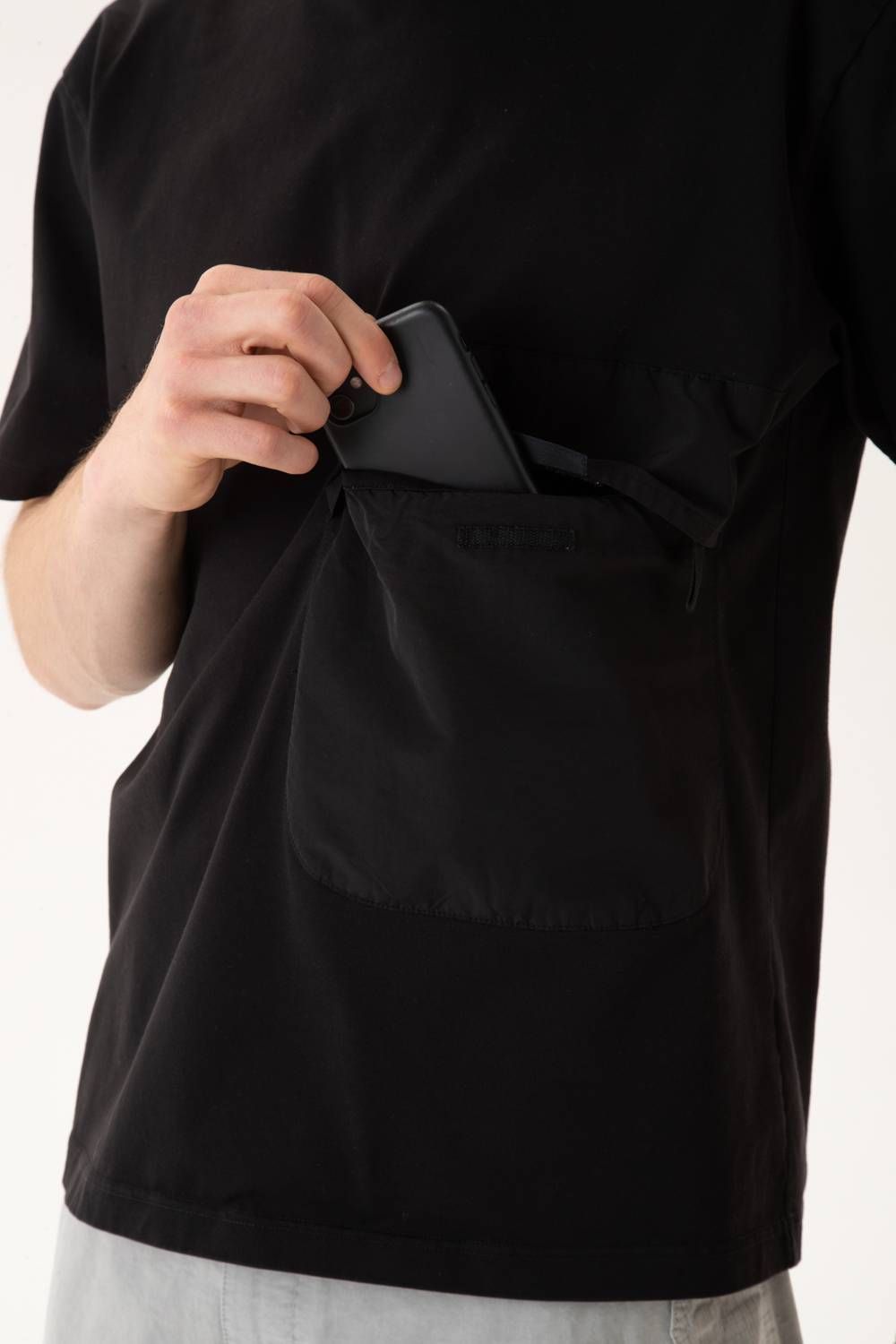 NemeN NMN_E23151T_111 [ASH JUMBO POCKET COMPACT TSHIRT] Italia
