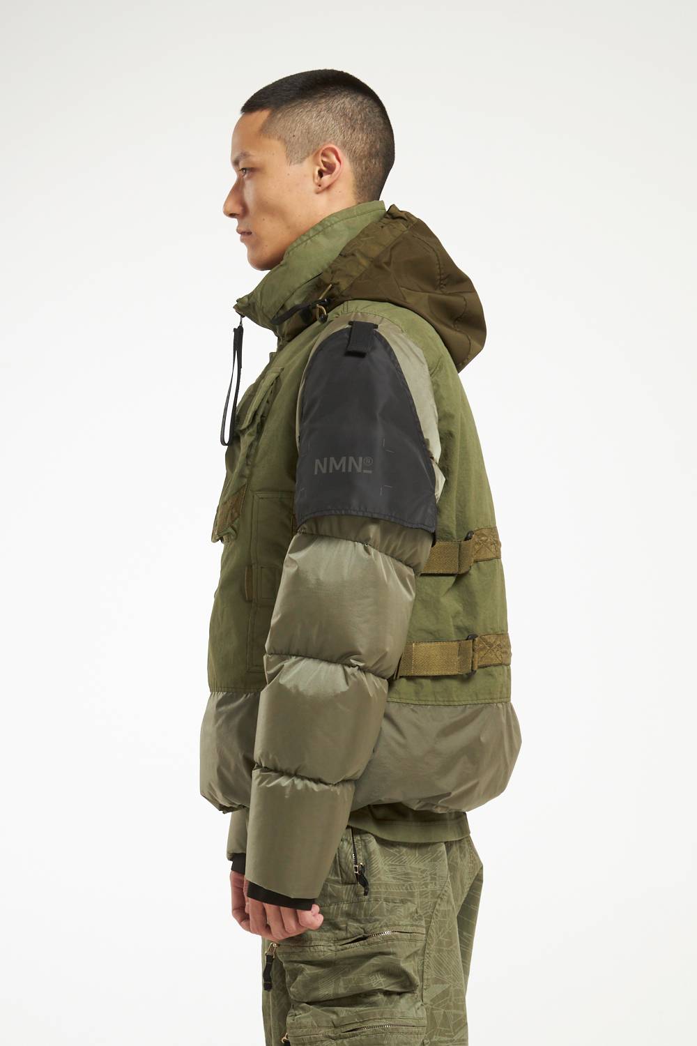 NemeN NMN_I22240_201 [ARMY – MULTIFABRIC DOWN JKT] Acquista Ora