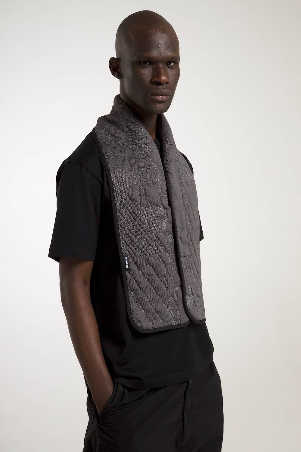 NemeN NMN_I22006AC_170 [HYPERLINES SCARF] Sconto