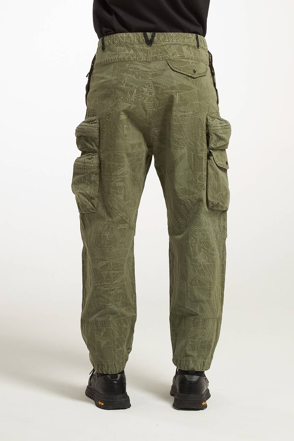 NemeN NMN_I22039P/1_177 [JAVA MULTIPOCKET PARACHUTE PANT] Soddisfazione Garantita