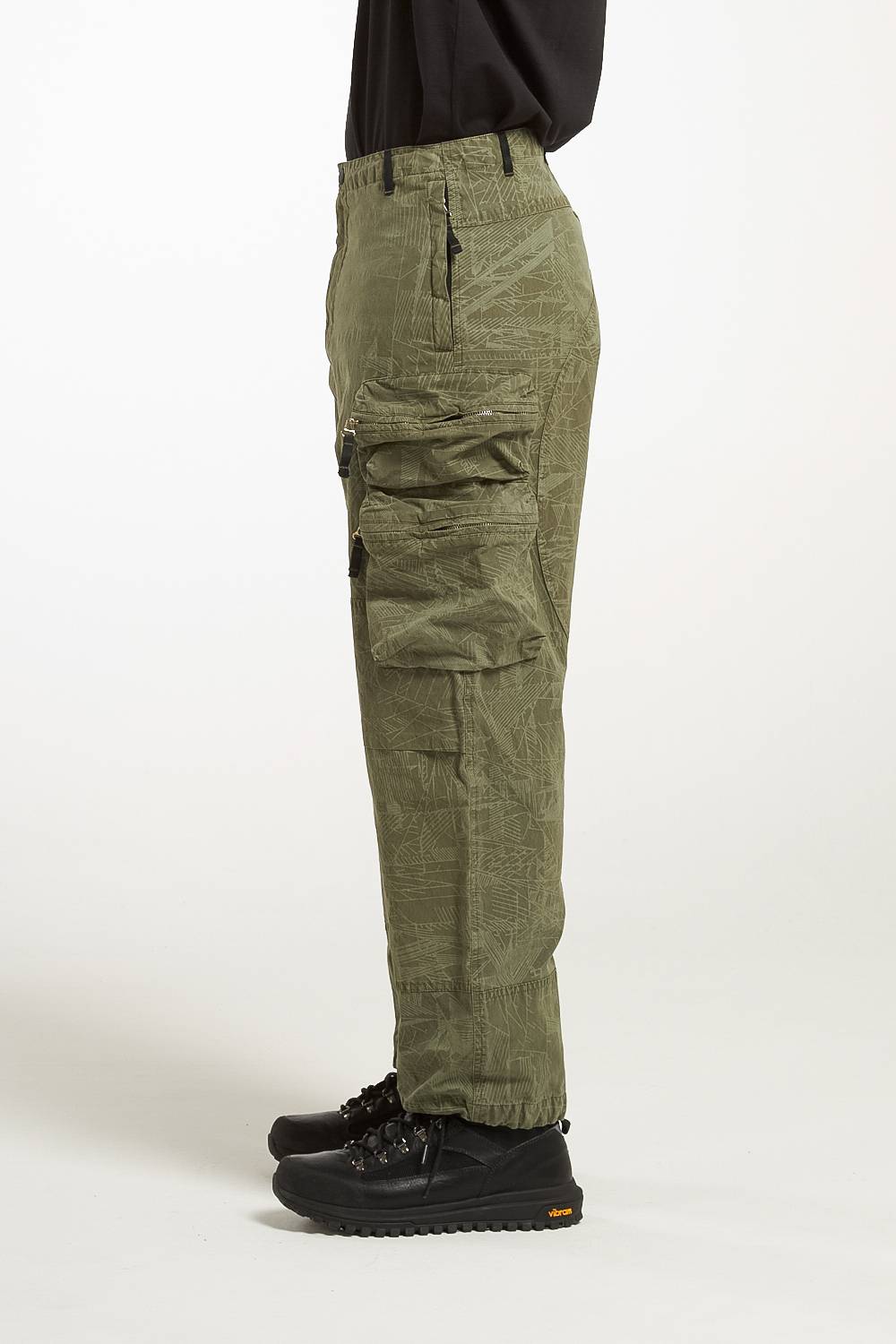 NemeN NMN_I22039P/1_177 [JAVA MULTIPOCKET PARACHUTE PANT] Soddisfazione Garantita