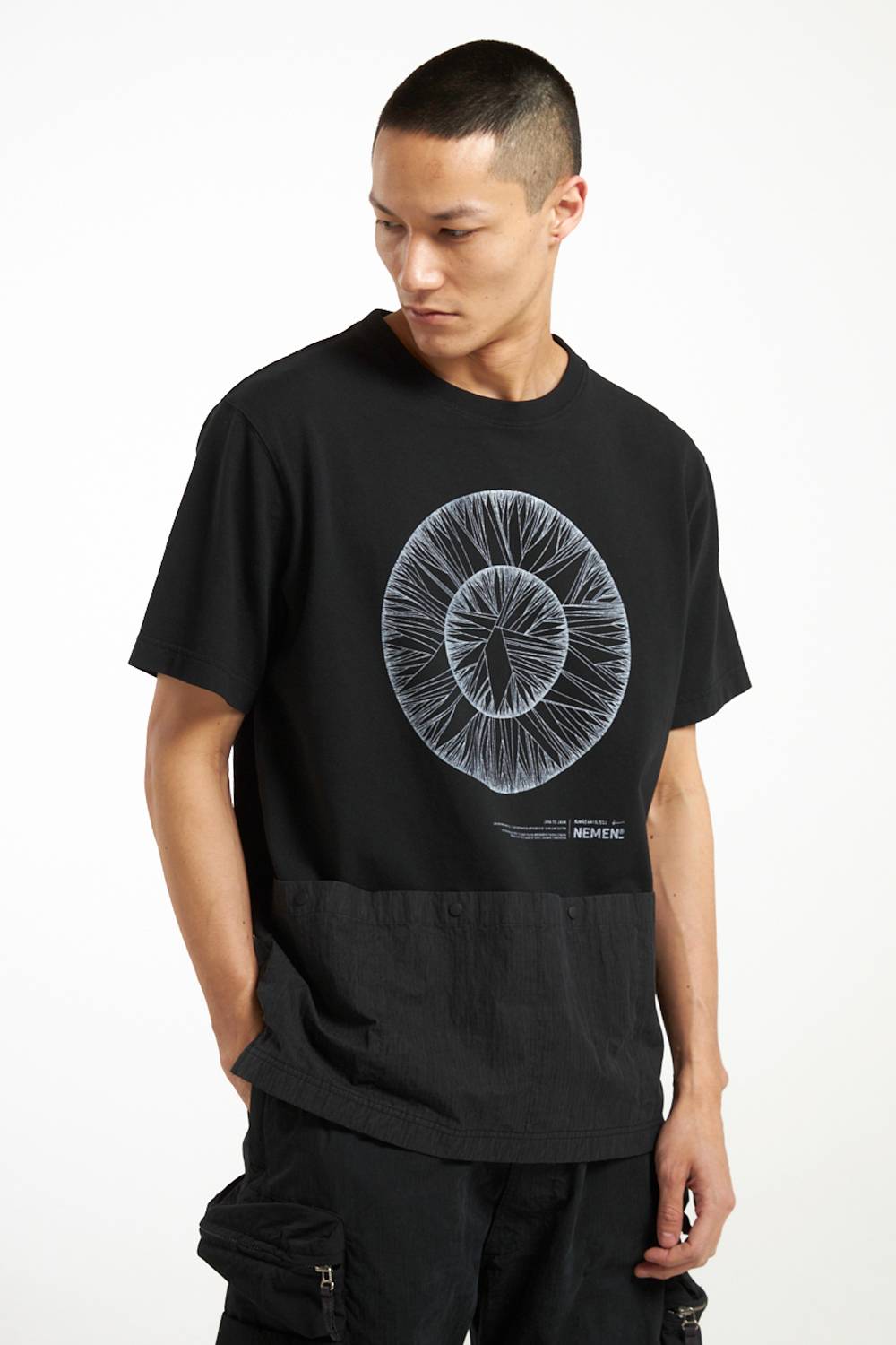 NemeN NMN_I22144T_111 [DUST PARACHUTE TSHIRT] Saldi Di Fabbrica