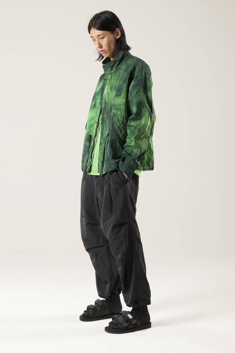 NemeN NMN_E22205_208 [KANE TIE DYE CROPPED JKT] Nuovo