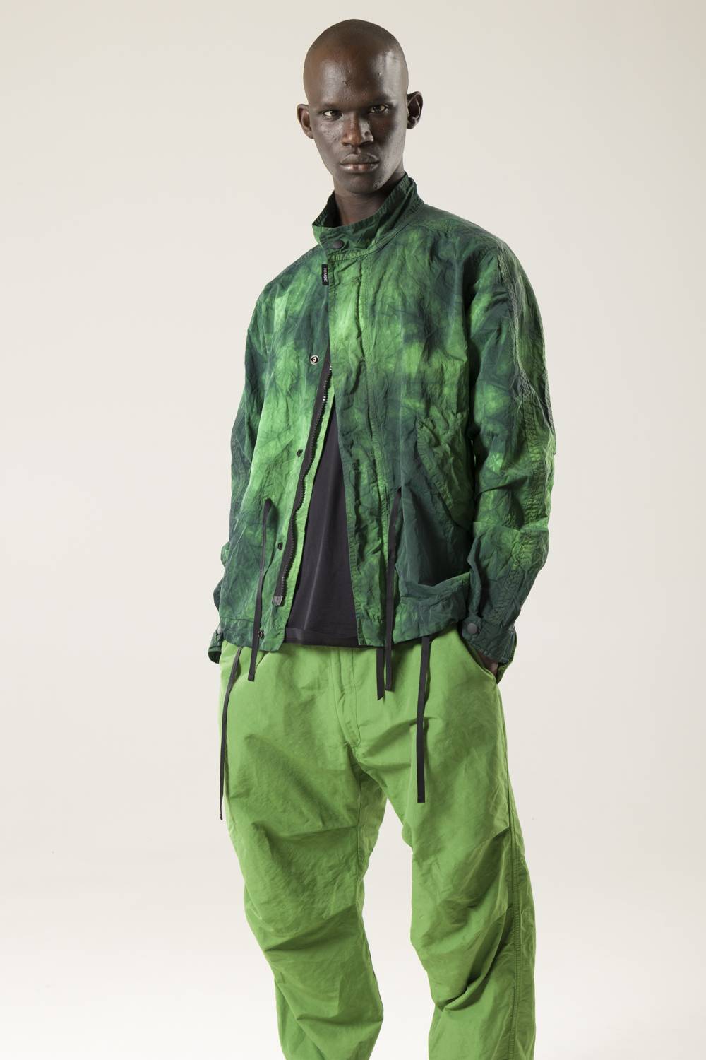 NemeN NMN_E22205_208 [KANE TIE DYE CROPPED JKT] Nuovo