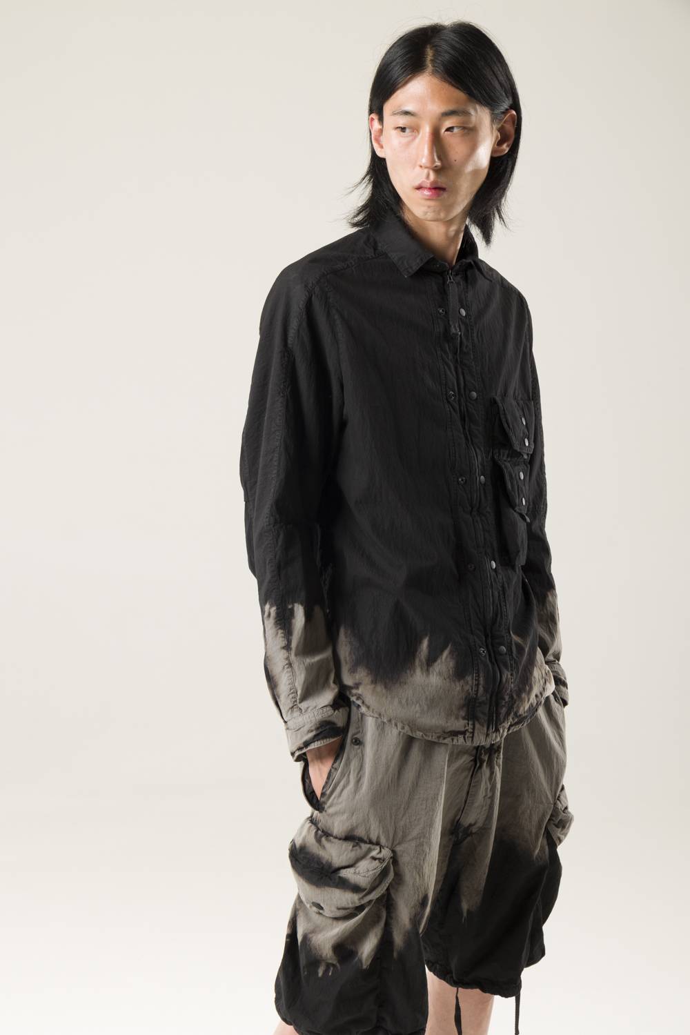 NemeN NMN_E22230_160 [ALMA DISCHARGED CARGO OVERSHIRT] Negozi Online