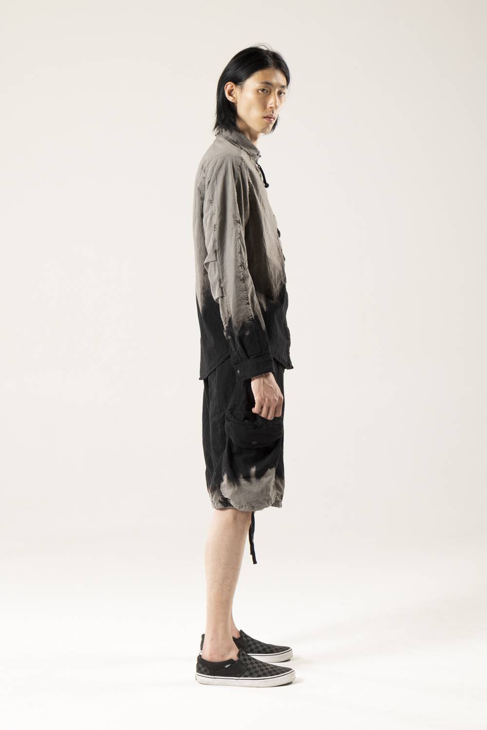 NemeN NMN_E22230_190 [ALMA DISCHARGED CARGO OVERSHIRT] Acquista Ora