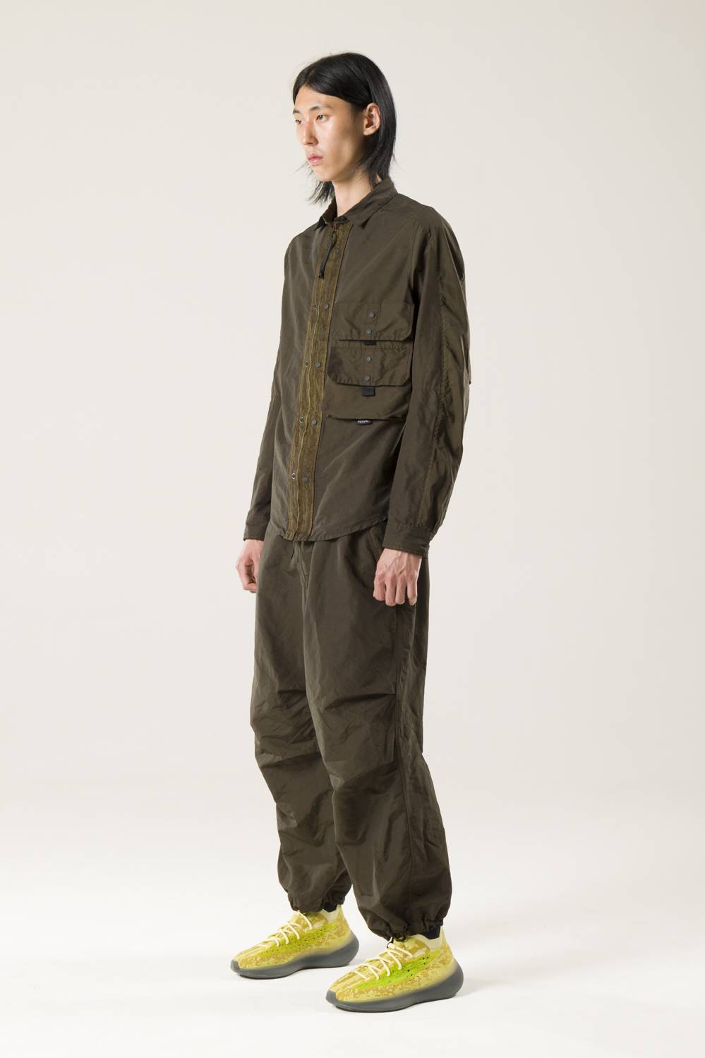 NemeN NMN_E22230_181 [CLEO ZIPPED CARGO SHIRT] Consegna Veloce