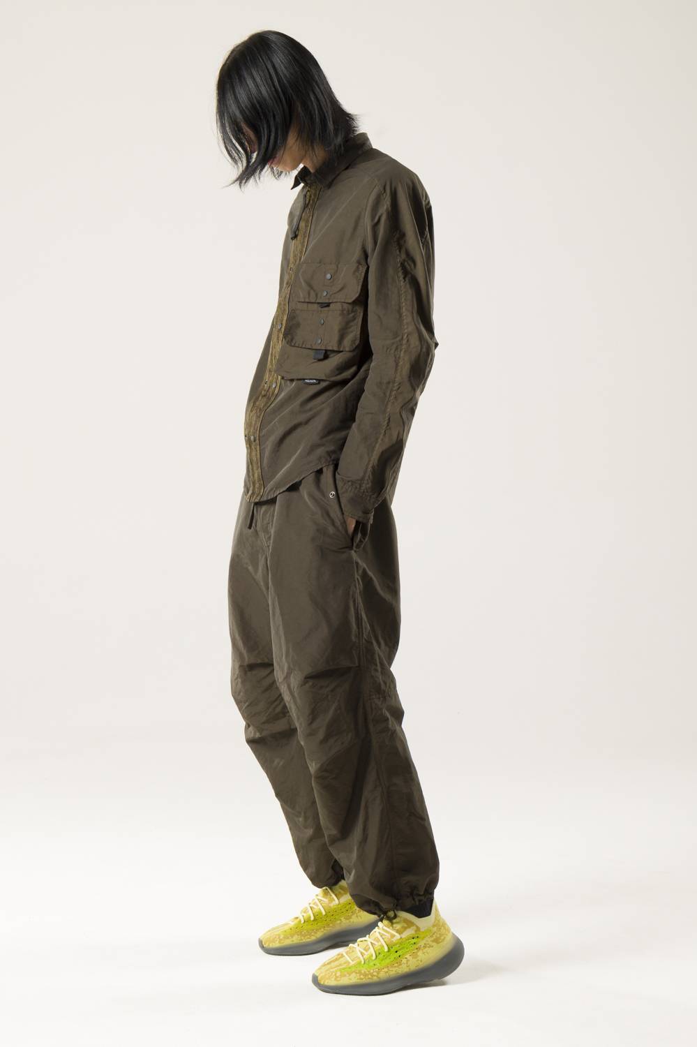 NemeN NMN_E22230_181 [CLEO ZIPPED CARGO SHIRT] Consegna Veloce