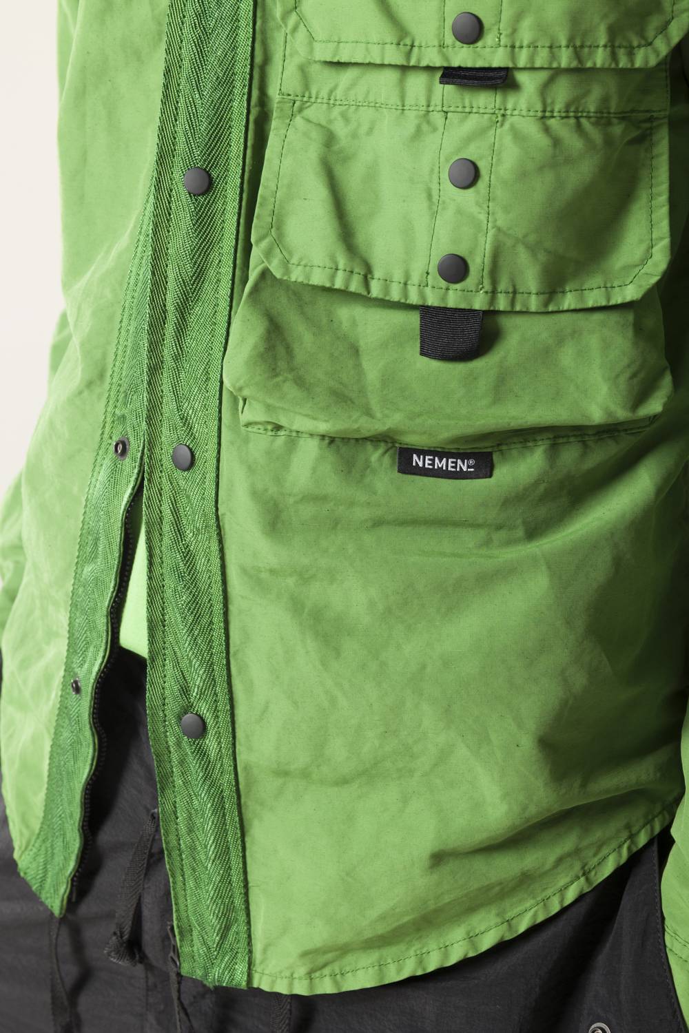 NemeN NMN_E22230_206 [CLEO ZIPPED CARGO SHIRT] Promozione Limitata