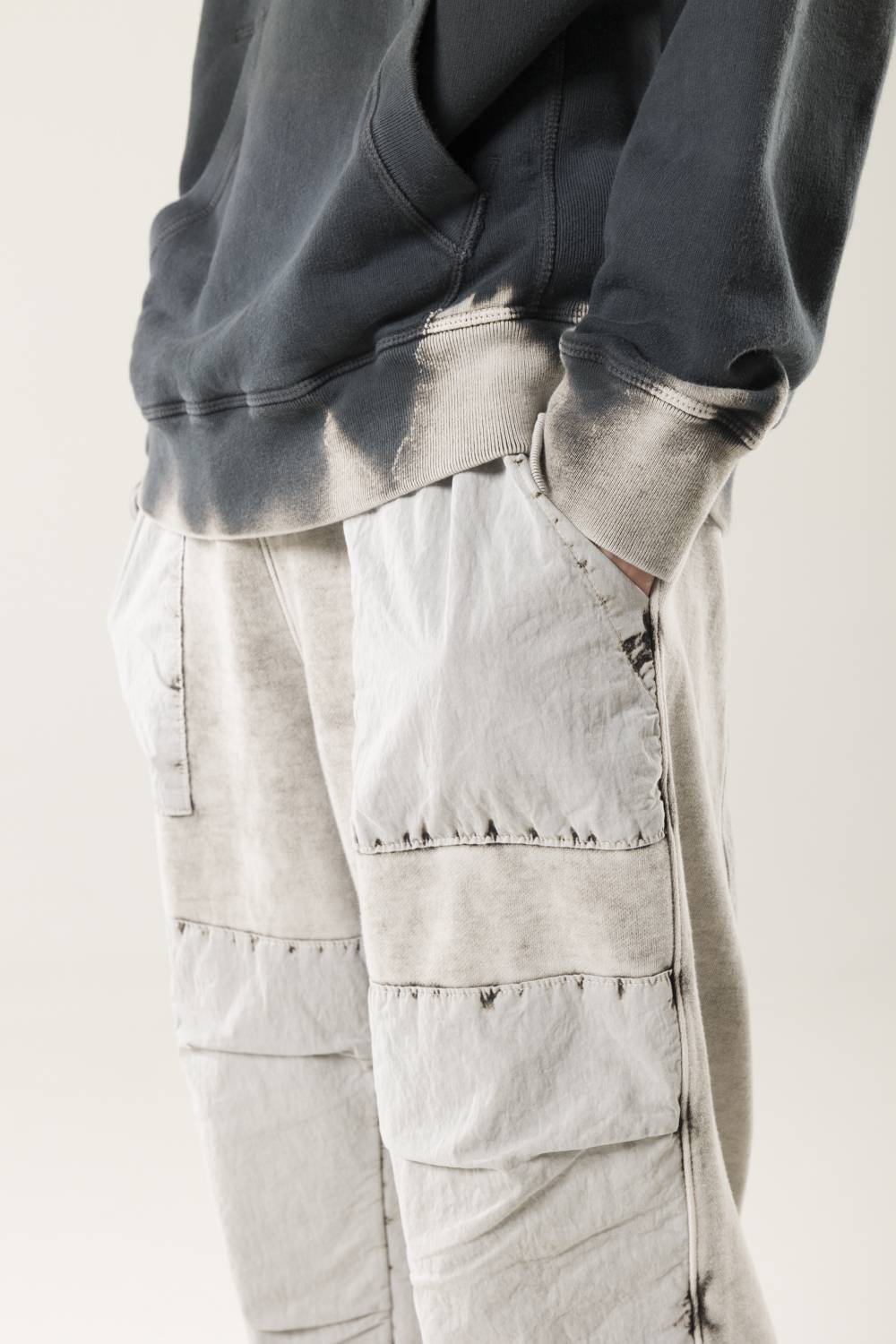 NemeN NMN_E22118F_160 [GEM DISCHARGED HOODY] Convenienza