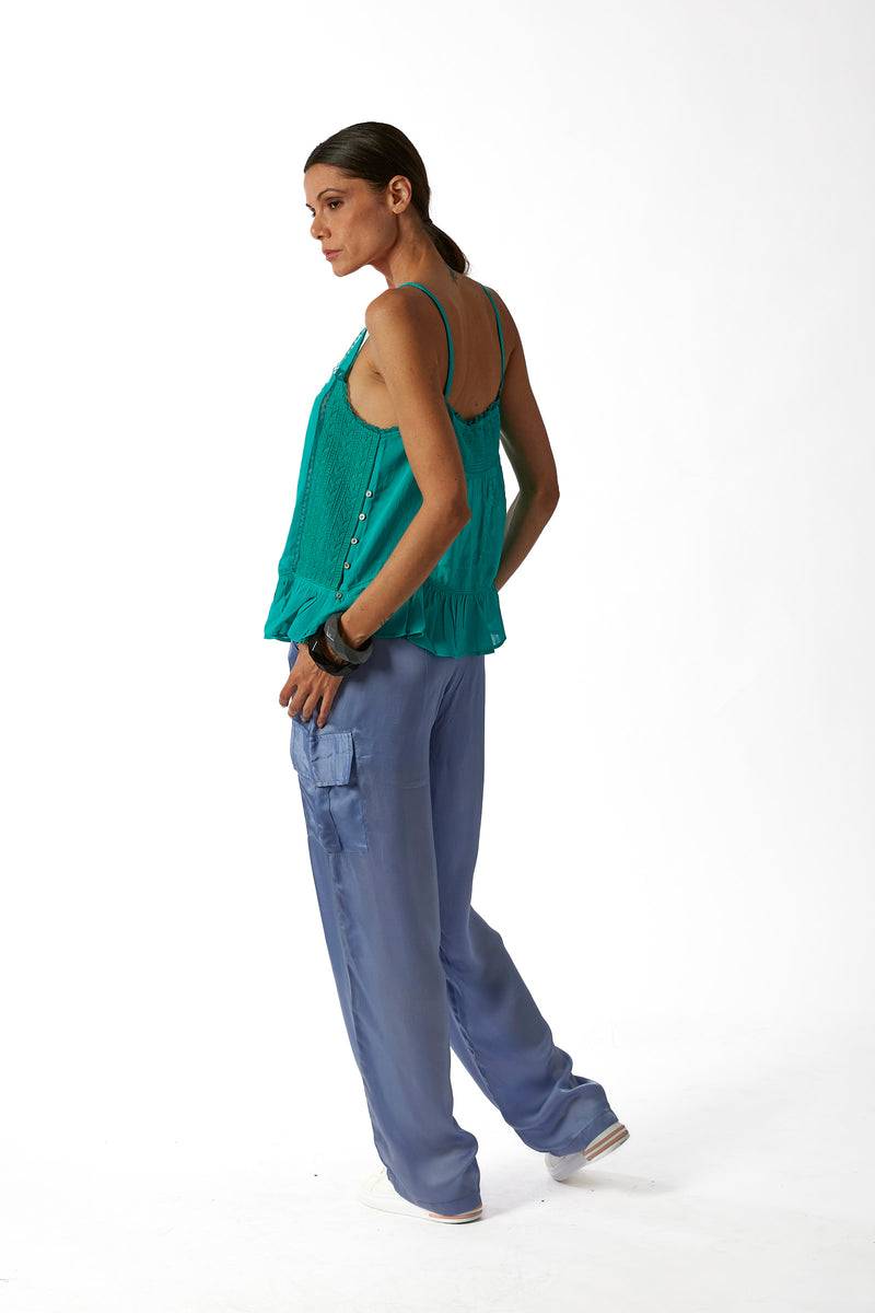 La Kore Michela lace top Vendita