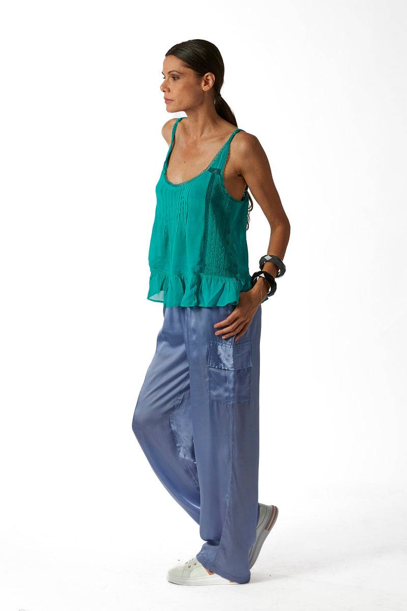 La Kore Michela lace top Vendita