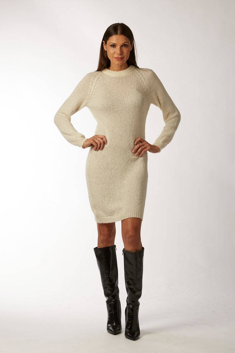 La Kore COPENHAGEN knit dress with lurex Vendite Flash