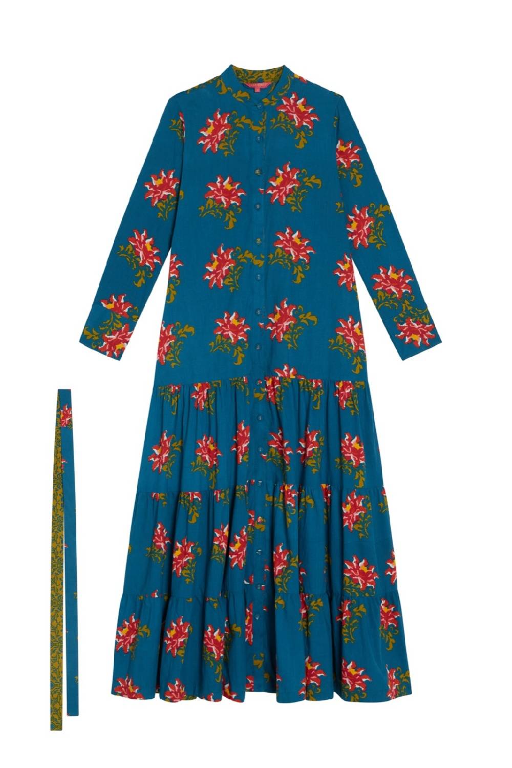 Lisa Corti abito tulsi tangeri rose teal Soddisfazione Garantita