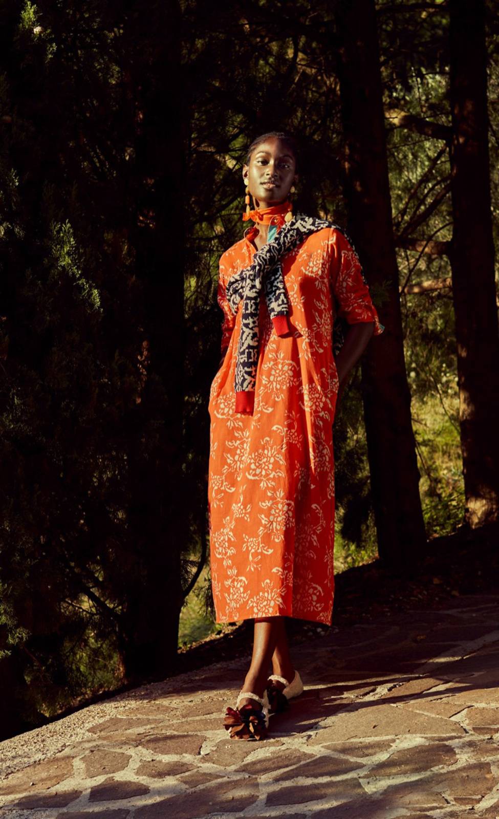 Lisa Corti kurta lunga kandem design coral Convenienza