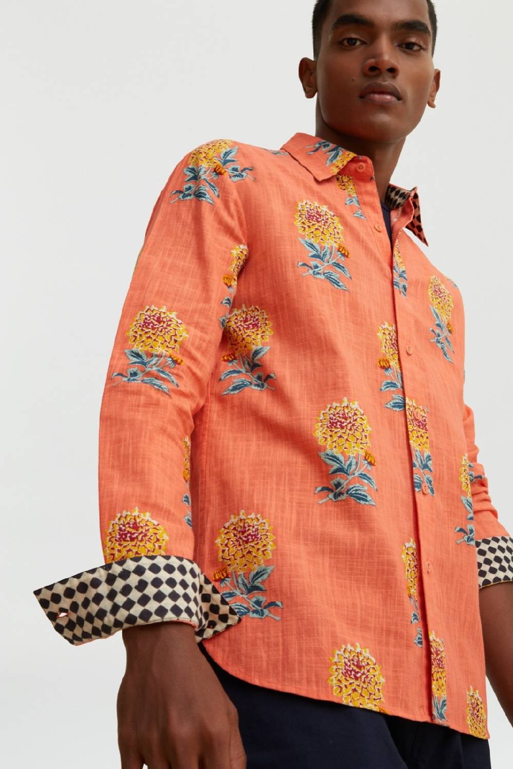 Lisa Corti camicia acapulco mamagoto geranium Pezzi Unici