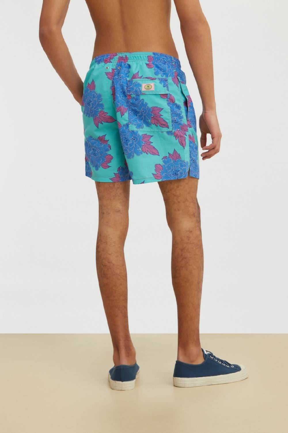 Lisa Corti costume patmos abhanery peony aqua Vendita Economica