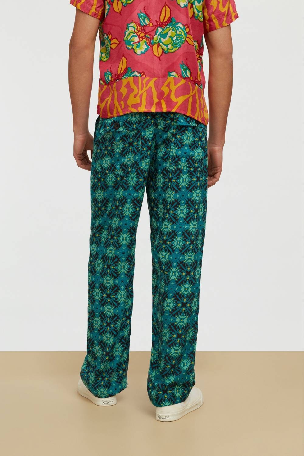 Lisa Corti pantalone dinghi marocco design black Nuova