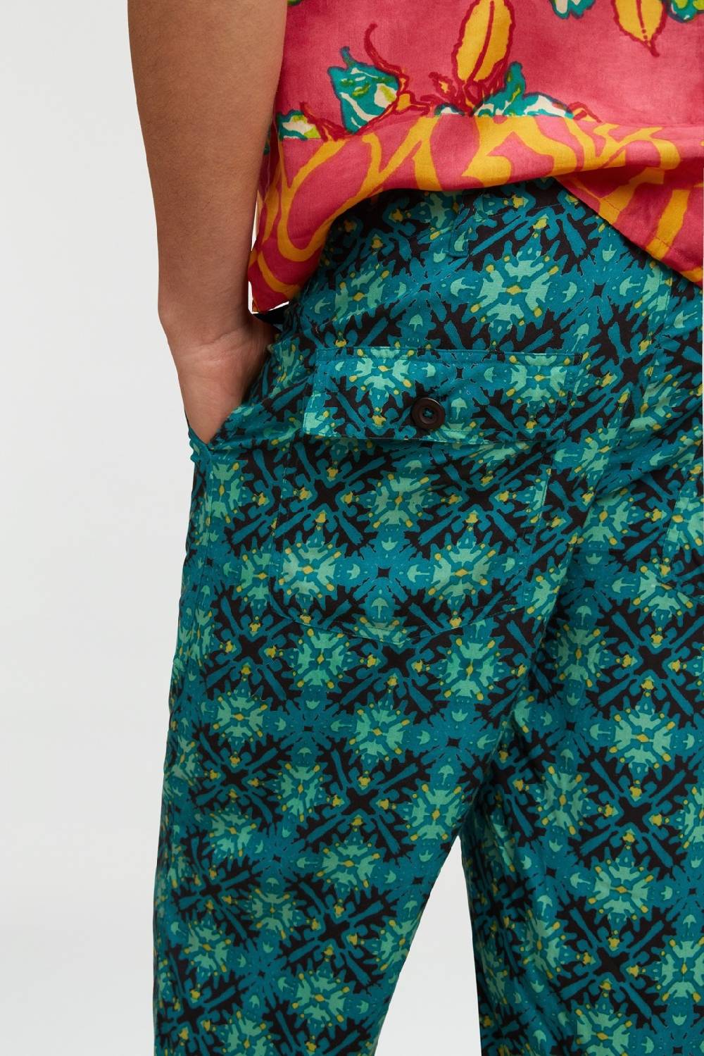 Lisa Corti pantalone dinghi marocco design black Nuova