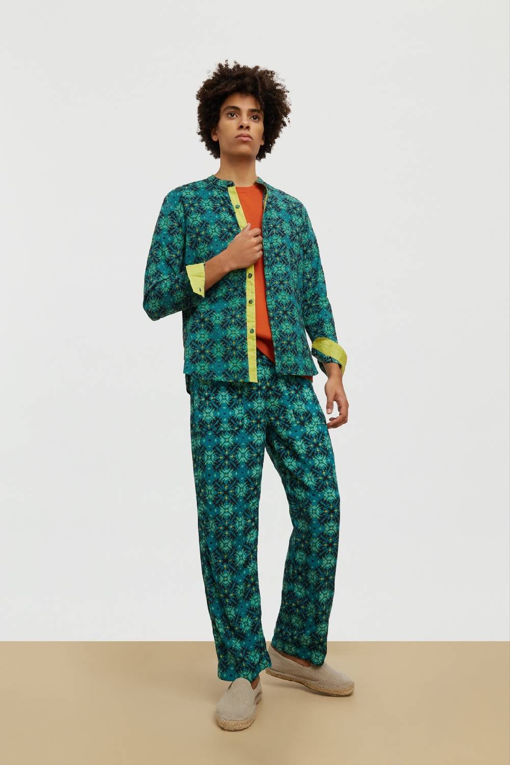 Lisa Corti pantalone dinghi marocco design black Nuova