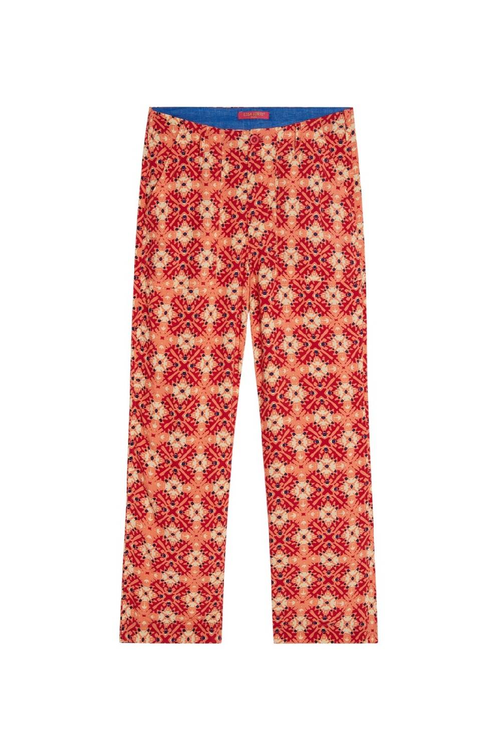 Lisa Corti pantalone dinghi marocco design red Italia