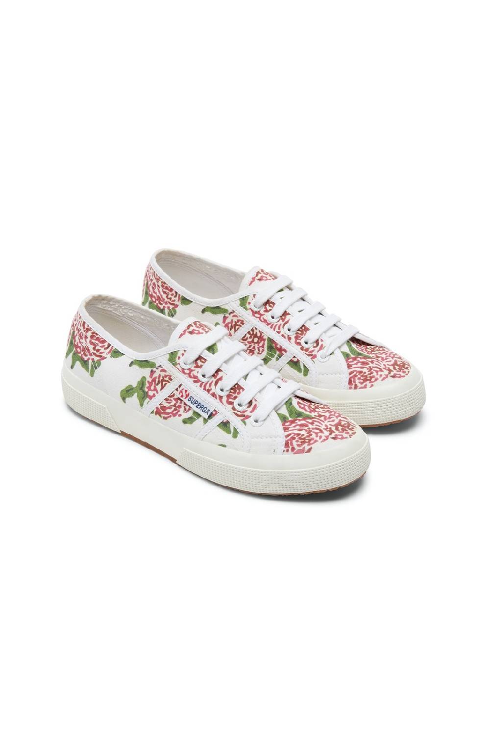 Lisa Corti superga leopard flower white Vendita