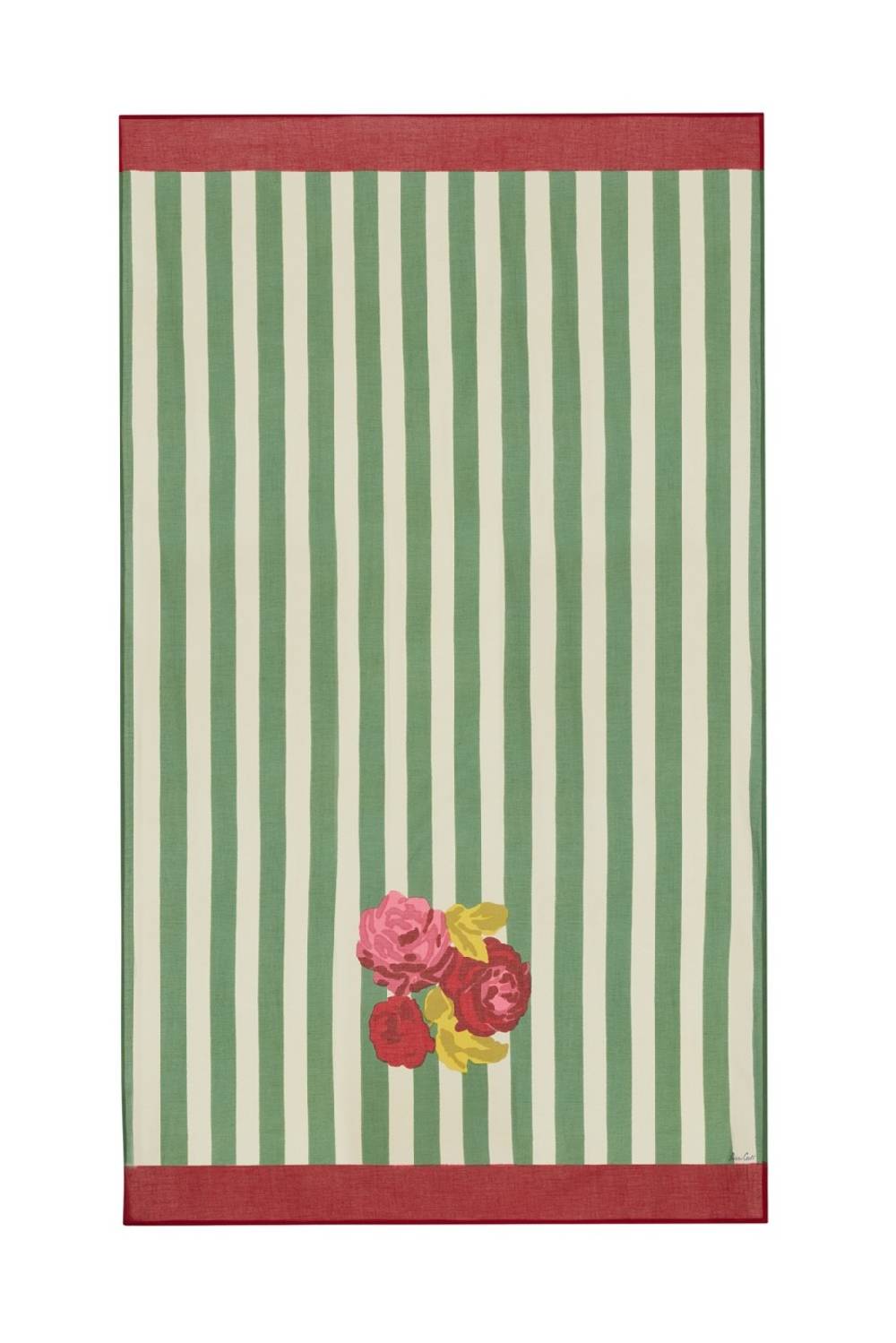 Lisa Corti pareo nizam stripes green natural Acquista Ora