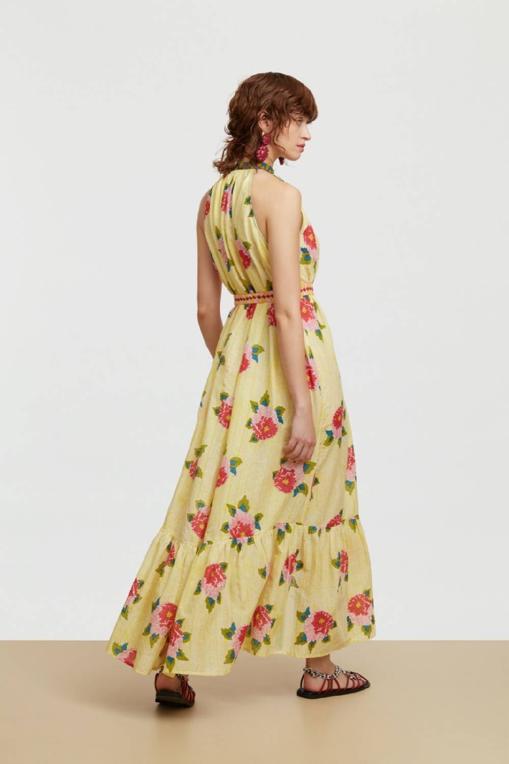 Lisa Corti abito ravi barwara light yellow Novità