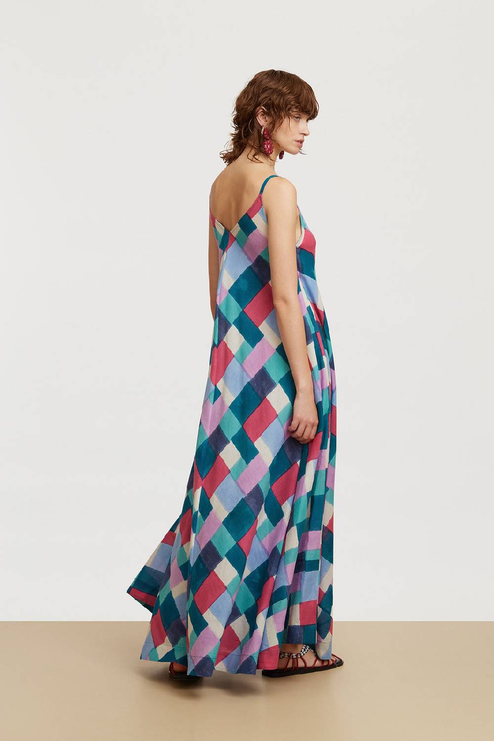 Lisa Corti abito kyarah geesband peacock Online
