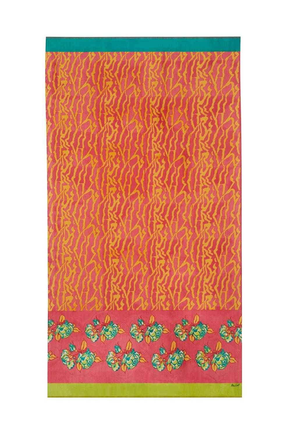 Lisa Corti scialle seta 100x200cm butterfly wing geranium Hotsell