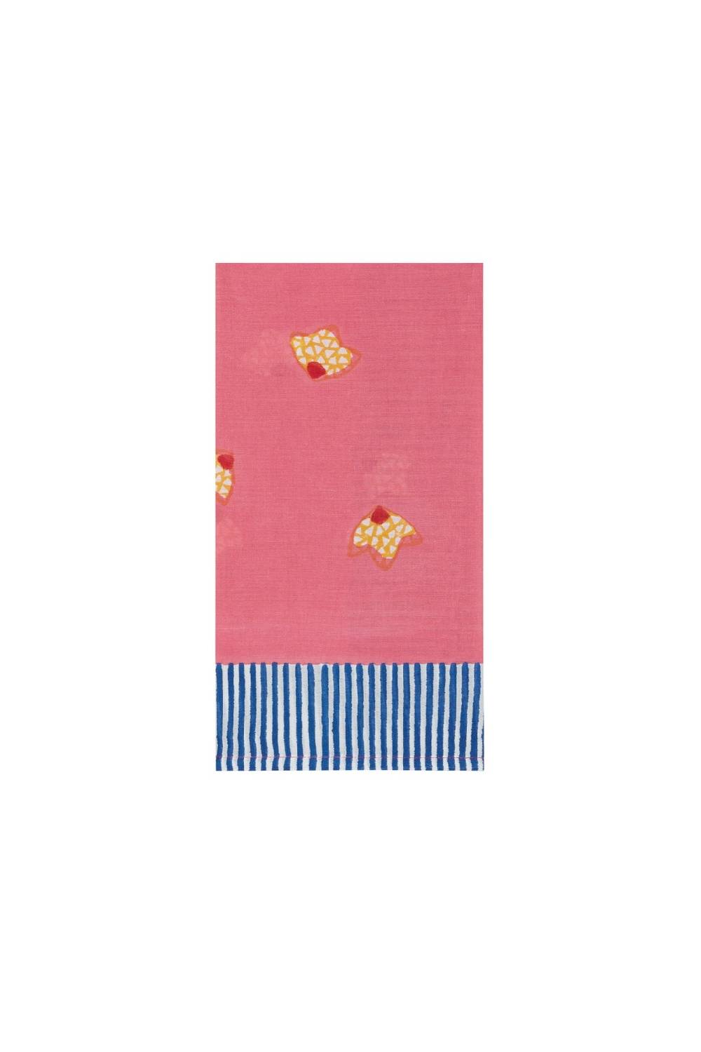 Lisa Corti tovagliolo cotone 50x50cm indonesian rose Sottocosto