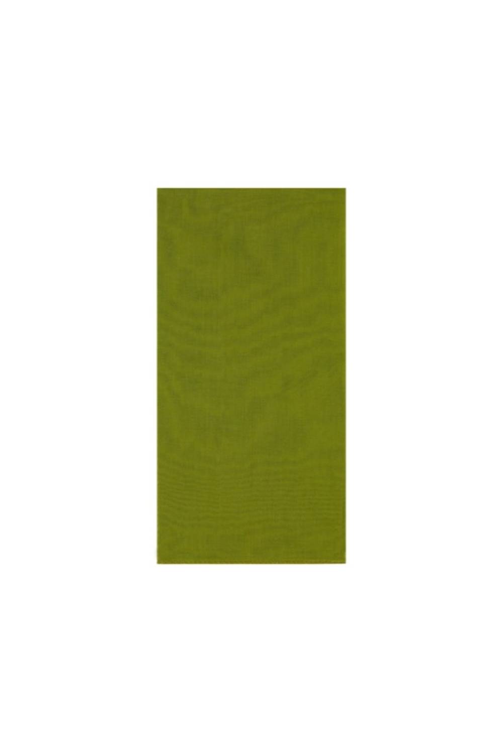 Lisa Corti tovagliolo organza green leaves In Saldo