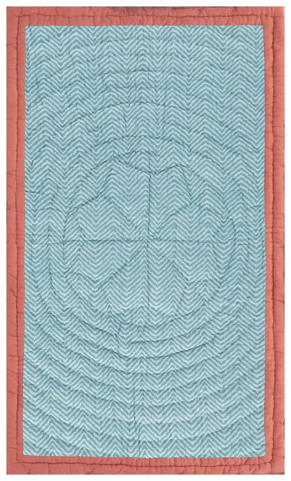 Lisa Corti trapunta reversibile 110x180cm oleander lilac-peach Affare Del Giorno