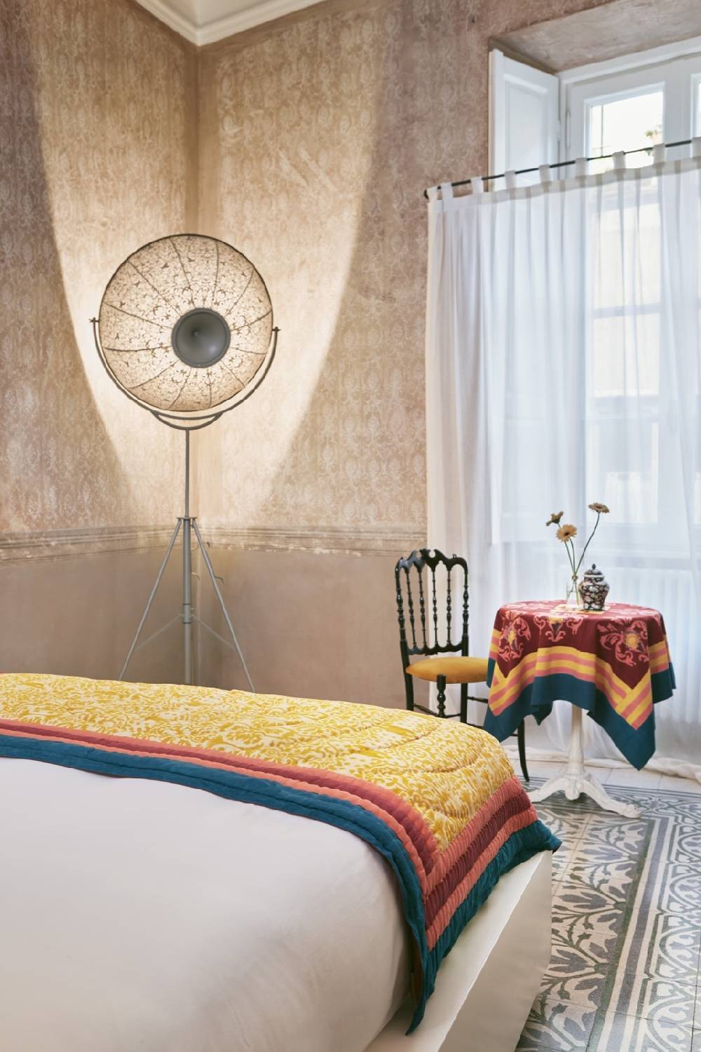 Lisa Corti trapunta reversibile 110x180cm damask design gold Pezzi Unici
