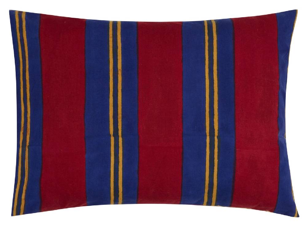Lisa Corti cuscino cotone 30x40cm damask stripes chutney Fornitura limitata