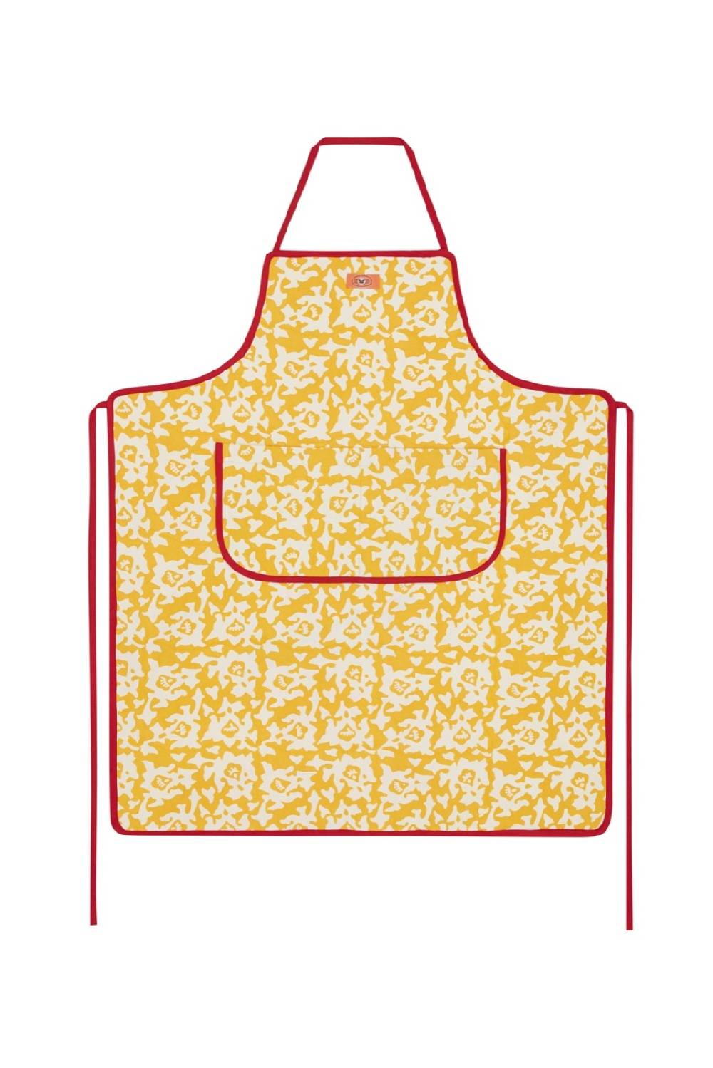 Lisa Corti grembiule da cucina arabesque design gold natural Enormi sconti